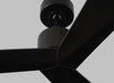 Generation Lighting Adler 52 Inch Ceiling Fan Matte Black Finish (3ADR52BKBK)