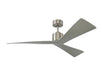 Generation Lighting Adler 52 Inch Ceiling Fan Brushed Steel Finish (3ADR52BS)