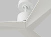 Generation Lighting Adler 52 Inch Ceiling Fan Matte White Finish (3ADR52RZW)