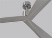 Generation Lighting Adler 60 Inch Ceiling Fan Brushed Steel Finish (3ADR60BS)