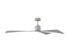 Generation Lighting Adler 60 Inch Ceiling Fan Brushed Steel Finish (3ADR60BS)