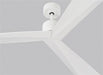 Generation Lighting Adler 60 Inch Ceiling Fan Matte White Finish (3ADR60RZW)