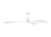 Generation Lighting Adler 60 Inch Ceiling Fan Matte White Finish (3ADR60RZW)