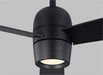 Generation Lighting Alba 60 Inch LED Ceiling Fan Midnight Black Finish (3ALBR60MBKD)