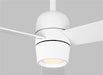 Generation Lighting Alba 60 Inch LED Ceiling Fan Matte White Finish (3ALBR60RZWD)