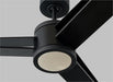 Generation Lighting Armstrong 60 Inch LED Ceiling Fan Midnight Black Finish (3AMR60MBKD)