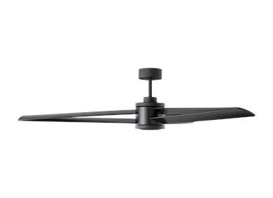 Generation Lighting Armstrong 60 Inch LED Ceiling Fan Midnight Black Finish (3AMR60MBKD)