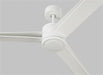 Generation Lighting Armstrong 60 Inch LED Ceiling Fan Matte White Finish (3AMR60RZWD)