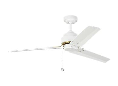 Generation Lighting Arcade 54 Inch Ceiling Fan Matte White Finish (3AR54RZWBBS)