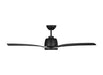 Generation Lighting Avila 52 Inch LED Ceiling Fan Midnight Black Finish (3AVLCR54MBKD)