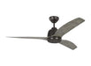 Generation Lighting Avila 54 Inch LED Ceiling Fan Aged Pewter Finish (3AVLR54AGPD)