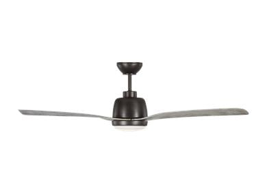 Generation Lighting Avila 54 Inch LED Ceiling Fan Aged Pewter Finish (3AVLR54AGPD)