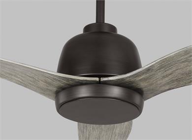 Generation Lighting Avila 54 Inch LED Ceiling Fan Aged Pewter Finish (3AVLR54AGPD)