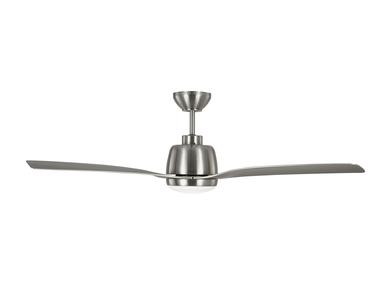 Generation Lighting Avila 54 Inch LED Ceiling Fan Brushed Steel Finish (3AVLR54BSD)