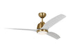 Generation Lighting Avila 54 Inch LED Ceiling Fan Satin Brass Finish (3AVLR54SBD)