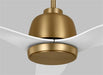 Generation Lighting Avila 54 Inch LED Ceiling Fan Satin Brass Finish (3AVLR54SBD)