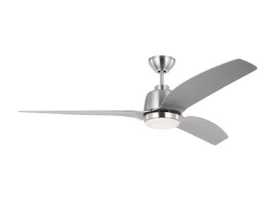 Generation Lighting Avila 60 Inch LED Ceiling Fan - Brushed Steel (3AVLR60BSD)