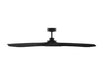 Generation Lighting Collins 60 Inch Ceiling Fan Midnight Black Finish (3CLNCSM60MBK)