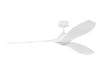 Generation Lighting Collins 60 Inch Ceiling Fan Matte White Finish (3CLNCSM60RZW)