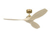 Generation Lighting Collins Smart 52 Ceiling Fan - Burnished Brass (3CLNSM52BBSWWO)