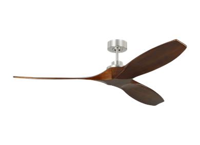 Generation Lighting Collins 60 Inch Ceiling Fan Brushed Steel Finish (3CLNSM60BS)