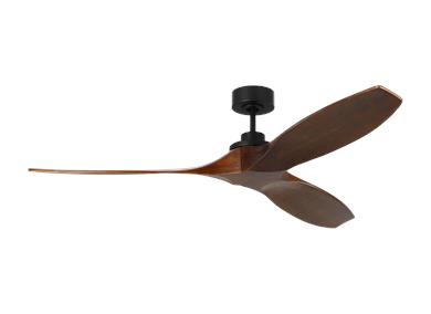 Generation Lighting Collins 60 Inch Ceiling Fan Midnight Black Finish (3CLNSM60MBK)