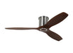 Generation Lighting Collins 52 Inch Ceiling Fan Brushed Steel Finish (3CNHSM52BS)