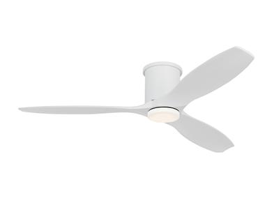 Generation Lighting Collins 52 Inch LED Ceiling Fan Matte White Finish (3CNHSM52RZWD)