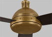 Generation Lighting Hicks 60 Inch LED Ceiling Fan Hand Rubbed Antique Brass Finish (3HCKR60HABD)