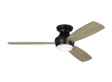 Generation Lighting Ikon 52 Inch LED Ceiling Fan Aged Pewter Finish (3IKR52AGPD)