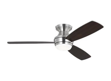 Generation Lighting Ikon 52 Inch LED Ceiling Fan Brushed Steel Finish (3IKR52BSD)