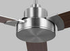Generation Lighting Jovie 52 Inch Ceiling Fan Brushed Steel (3JVR52BS)