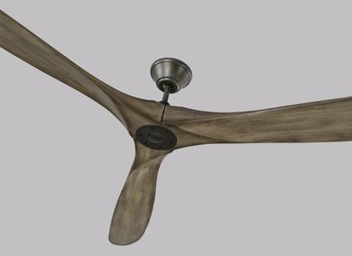 Generation Lighting Maverick 88 Inch Ceiling Fan Aged Pewter Finish (3MAVR88AGP)