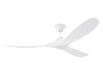 Generation Lighting Maverick 60 Inch Ceiling Fan Matte White Finish (3MGMR60RZW)