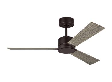 Generation Lighting Rozzen 44 Inch Ceiling Fan Aged Pewter Finish (3RZR44AGP)