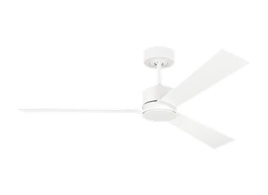 Generation Lighting Rozzen 52 Inch Ceiling Fan Matte White Finish (3RZR52RZW)