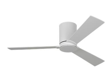 Generation Lighting Rozzen 44 Inch Ceiling Fan Matte White Finish (3RZHR44RZW)