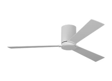 Generation Lighting Rozzen 52 Inch Ceiling Fan Matte White Finish (3RZHR52RZW)