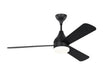 Generation Lighting Streaming 52 Inch LED Ceiling Fan Midnight Black Finish (3STMSM52MBKD)