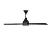 Generation Lighting Streaming 52 Inch LED Ceiling Fan Midnight Black Finish (3STMSM52MBKD)