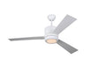 Generation Lighting Vision 52 Inch Ceiling Fan 120V 2700K 90 CRI 950Lm Matte White (3VNR52RZWD-V1)