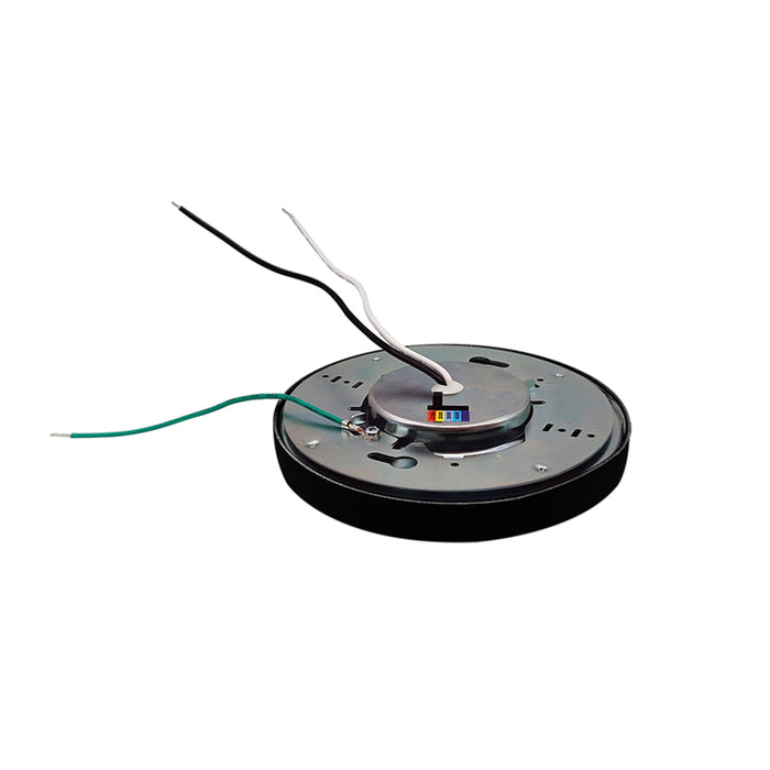 Bulbrite LED10FLUSH/5/930/J/BL/D 10.3W LED 5 Inch Flush Mount 3000K 850Lm 120V 90 CRI Dimmable Black (773601)