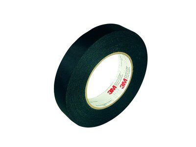 3M - 56187 Acetate Cloth Electrical Tape 11-3/4 Inch X 72 Yard 3 Inch Paper Core Black (7010348992)