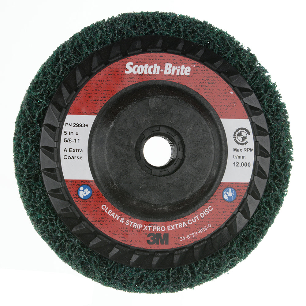 Extru Clean Xt 3M 7100177492 29936 Scotch-Brite Clean And Strip XT Pro Extra Cut Disc ...