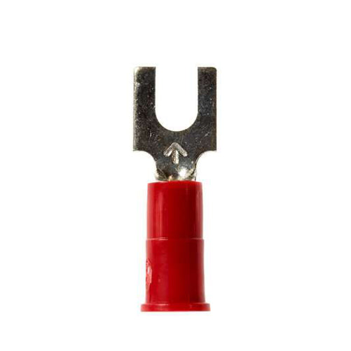 3M - 01211 Scotchlok Block Fork Vinyl Insulated Brazed Seam Mv18-6Fbk Stud Size 6 Suitable For Use In A Terminal Block (7100163949)