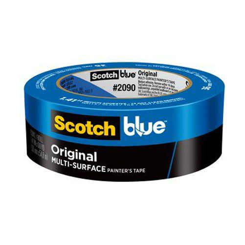 3M - 03680 Scotchblue Original Painters Tape 2090-18Ec 0.70 Inch X 60 Yard 18Mm X 548M (7100187170)