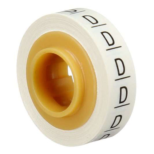 3M - 09391 Scotchcode Wire Marker Tape Refill Roll SDR D (7000031519)