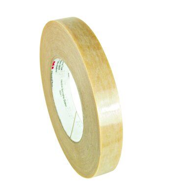 3M - 56596 Polyester Film Electrical Tape 58 1/4 Inch X 72 Yard Clear (7010045319)