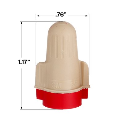 3M - 54454 Performance Plus Wire Connector T/R Plus Pouch (7100127165)