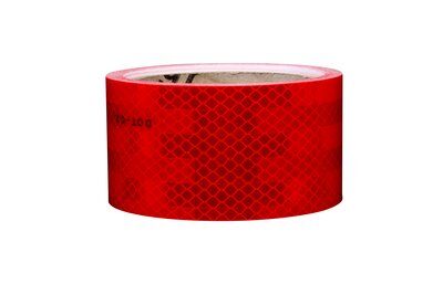 3M - 30879 Diamond Grade Conspicuity Markings 983-72 Red Dot 2 Inch X 9 Inch (7100138041)